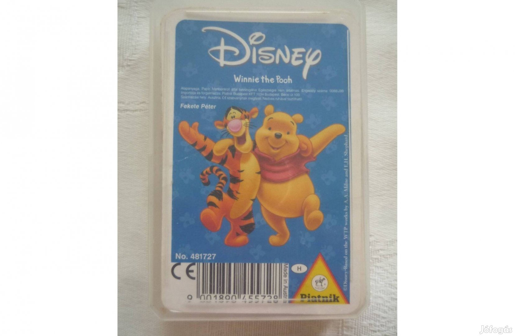 Piatnik Disney Winnie the Pooh Fekete Péter kártyajáték