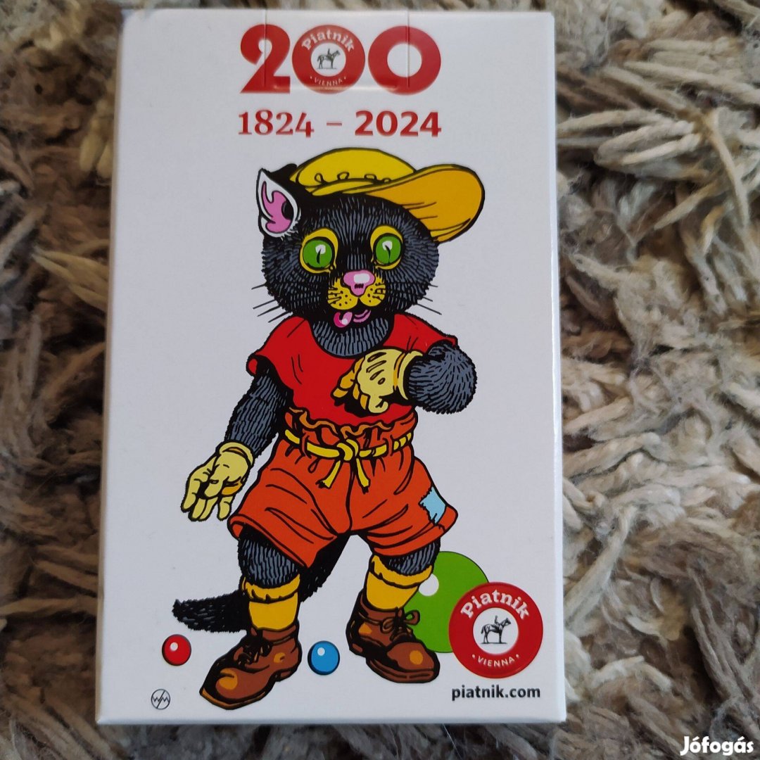 Piatnik Fekete macska kártyajáték Új, bontatlan