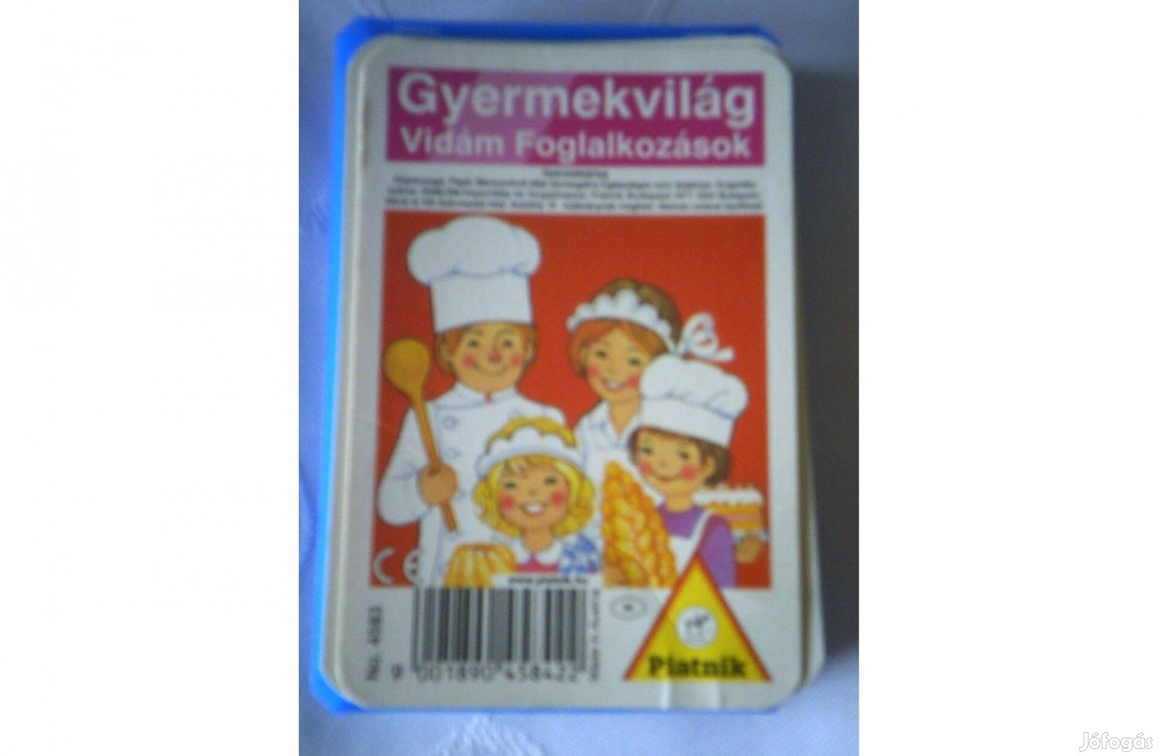 Piatnik Gyermekvilág Vidám foglalkozások No 4583 kártya társasjáték