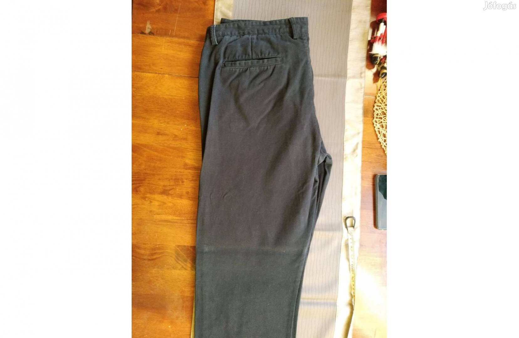 Piazzaitalia Férfi olasz farmer, premium vászon nadrág Sok Mást Is Hi