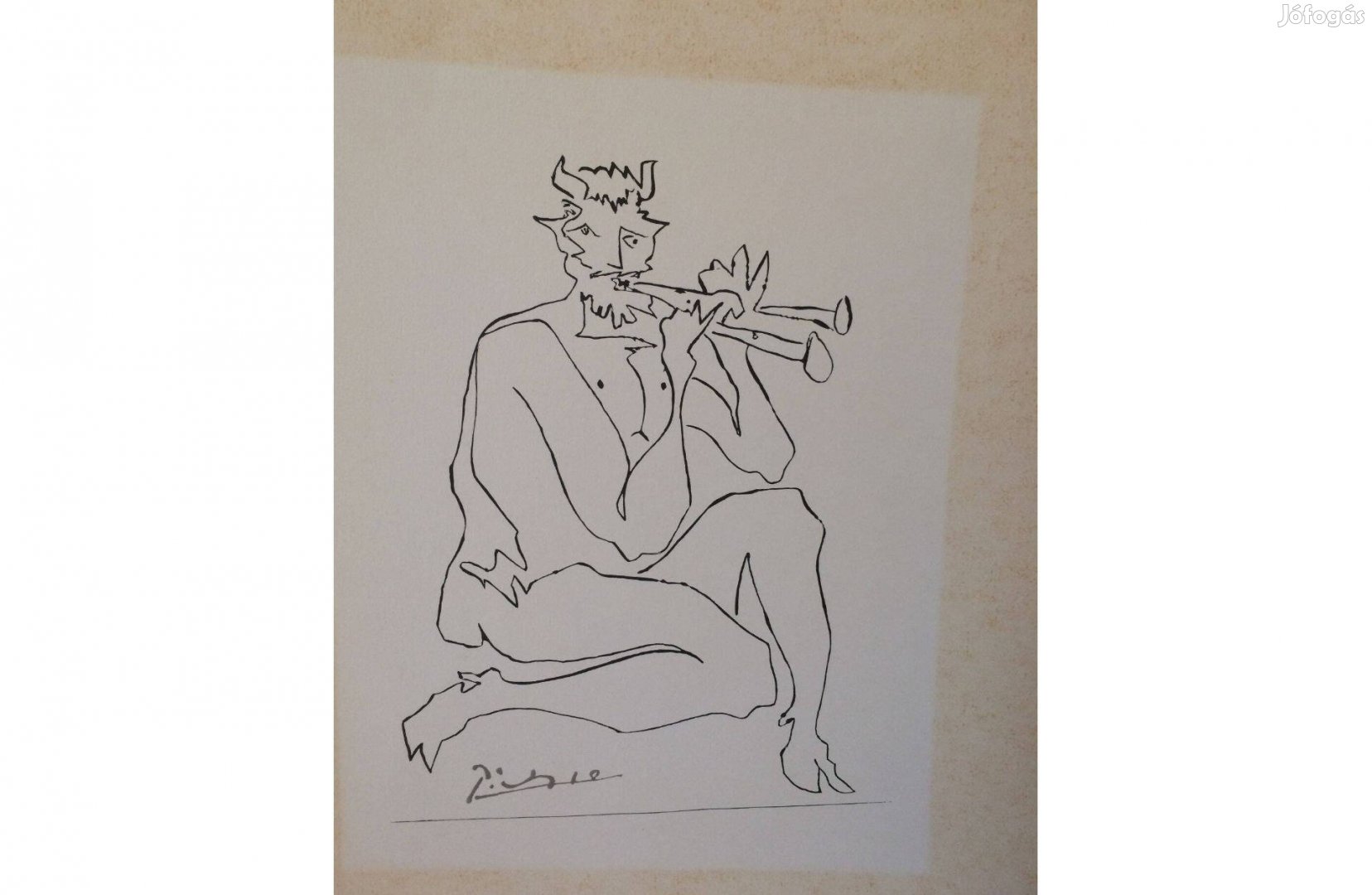 Picasso Faun - Másolat