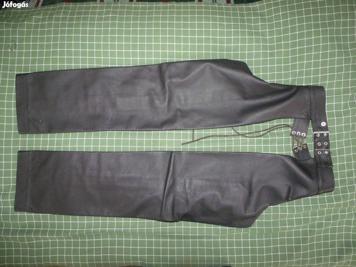 Pici méretű egyedi chaps bőrnadrág western lovas motorosnadr