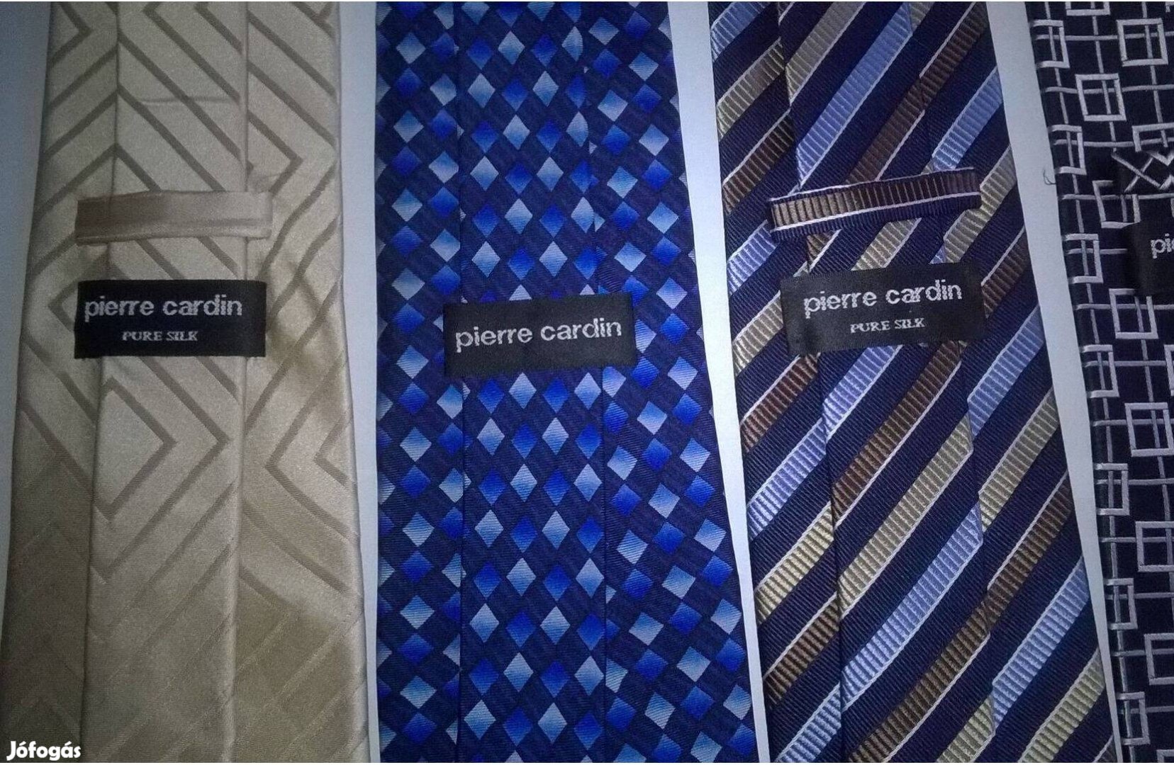 Pierre Cardin 100% selyem luxus nyakkendők