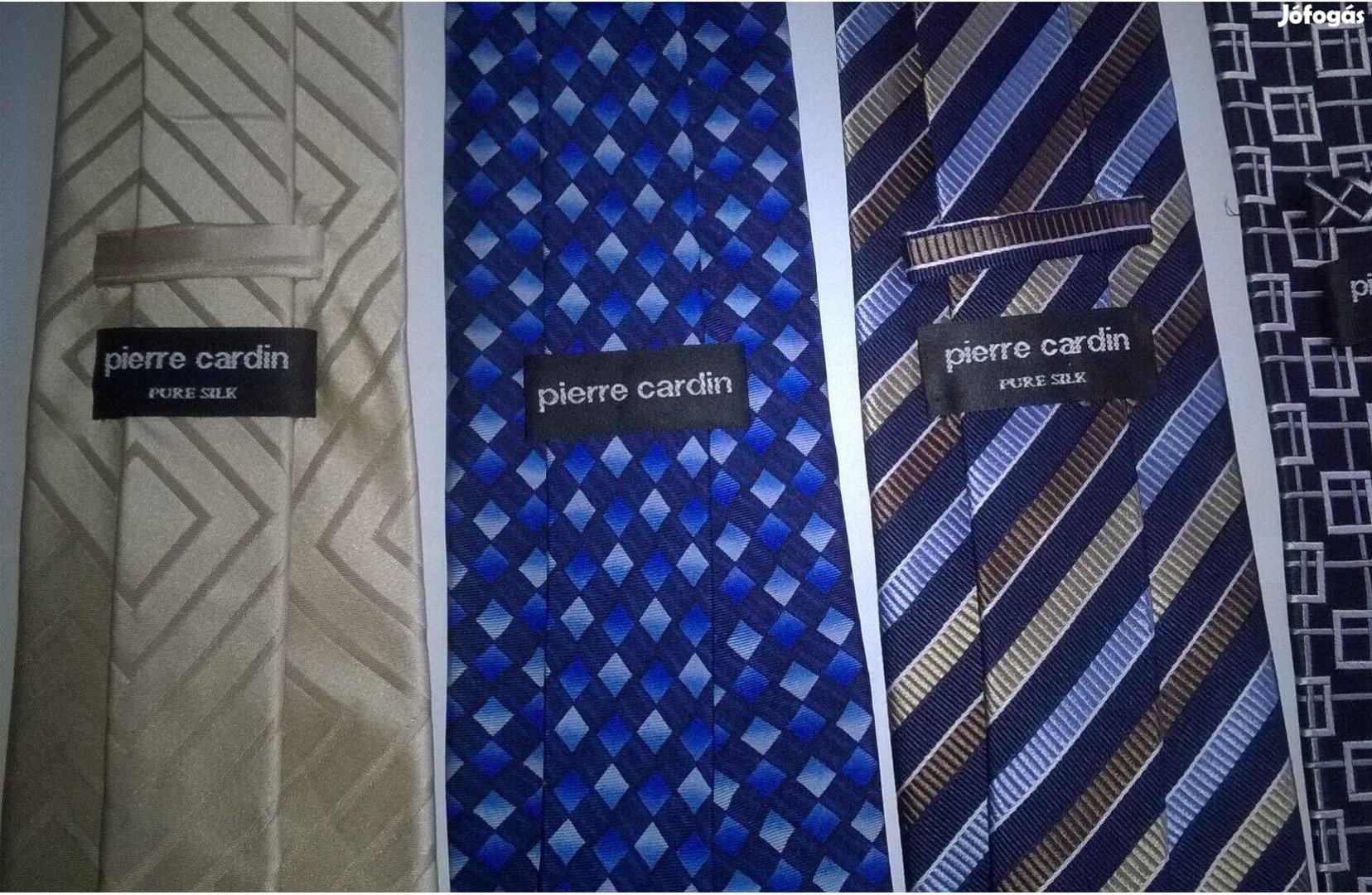 Pierre Cardin 100% selyem luxus nyakkendők
