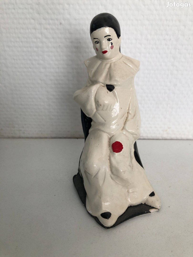 Pierrot kisplasztika eladó