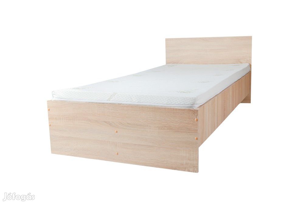 Pietro II NEW Egyszemélyes ágykeret 90x200, ágyráccsal MoonLight matr