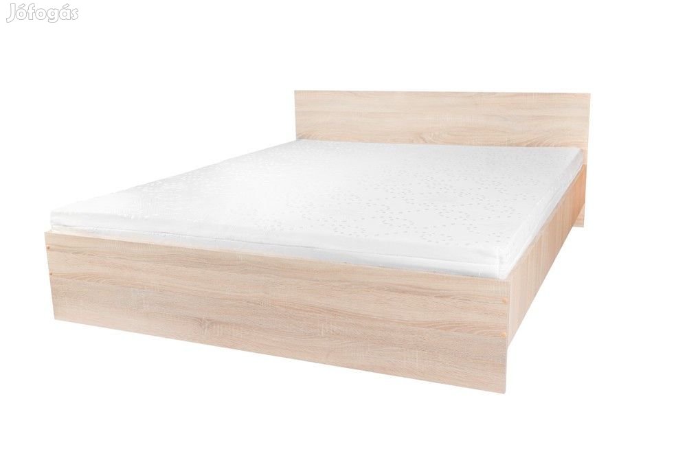 Pietro II NEW Kétszemélyes ágy 180x200 MoonLight matraccal - Sonoma