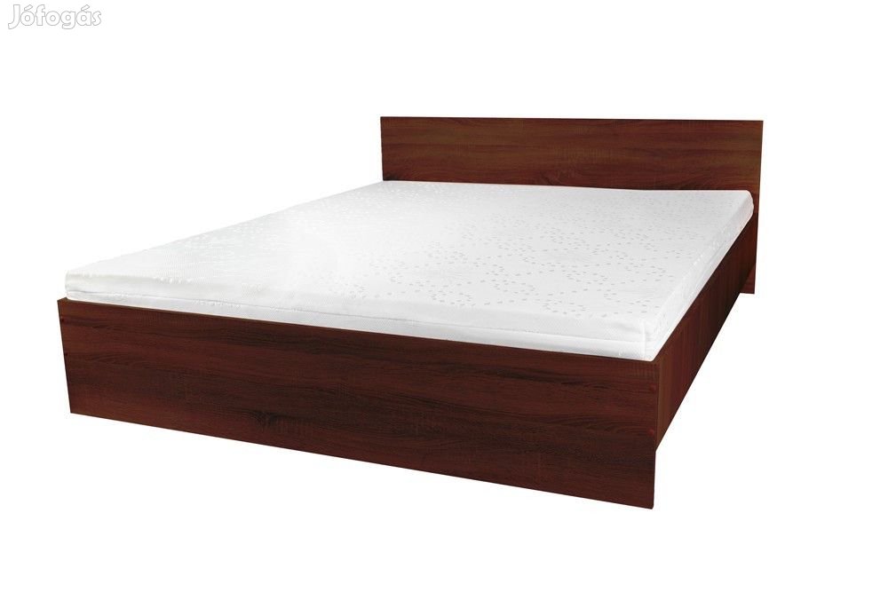 Pietro II NEW Kétszemélyes ágy 180x200 MoonLight matraccal - Wenge N