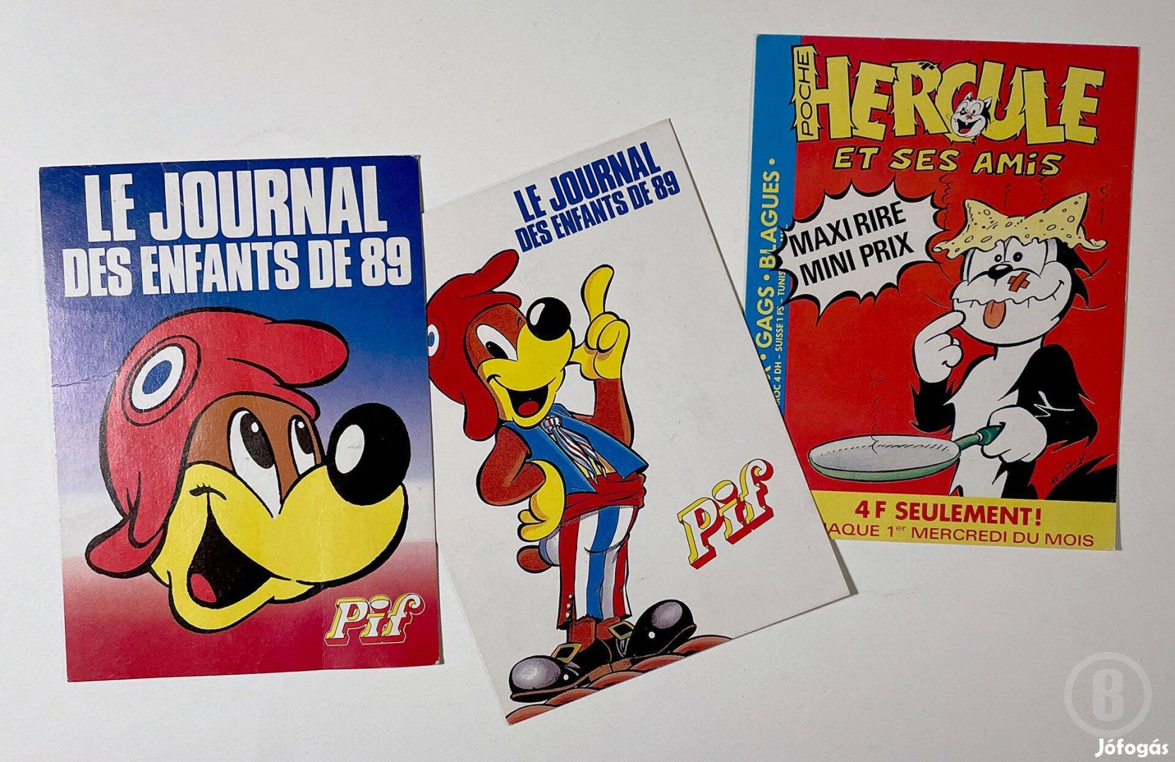 Pif - képeslapok 3 db - - - Csak személyesen!