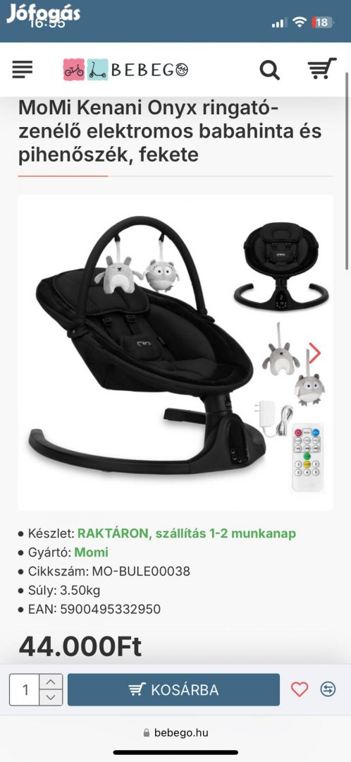 Pihenőszék elektromos