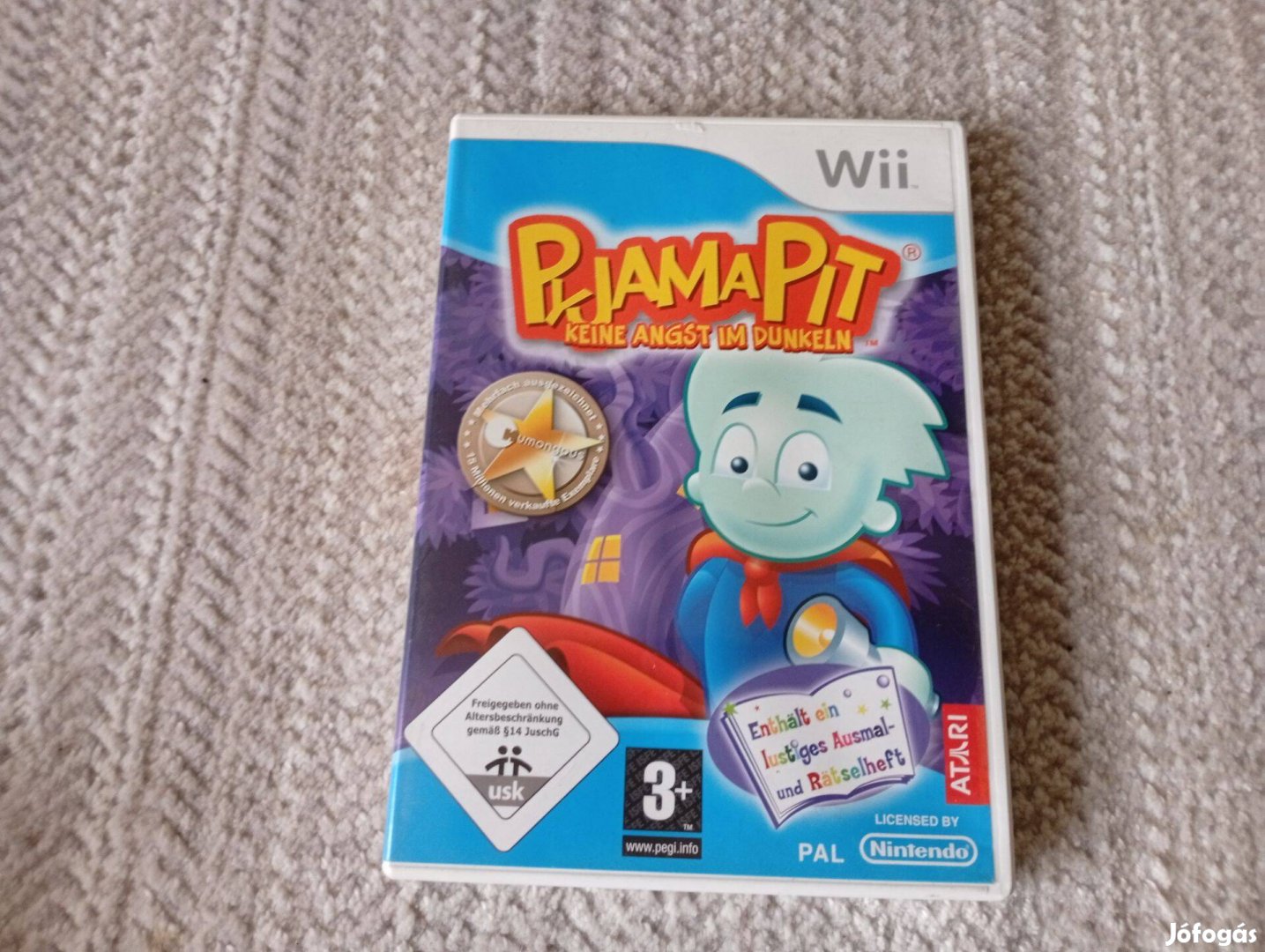 Pijama Sam eredeti Nintendo Wii játék