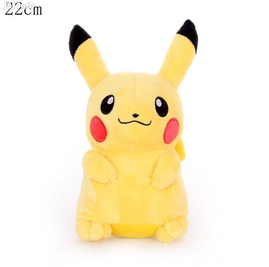 Pikachu Pokémon plüss 22 cm Új Készleten számlával