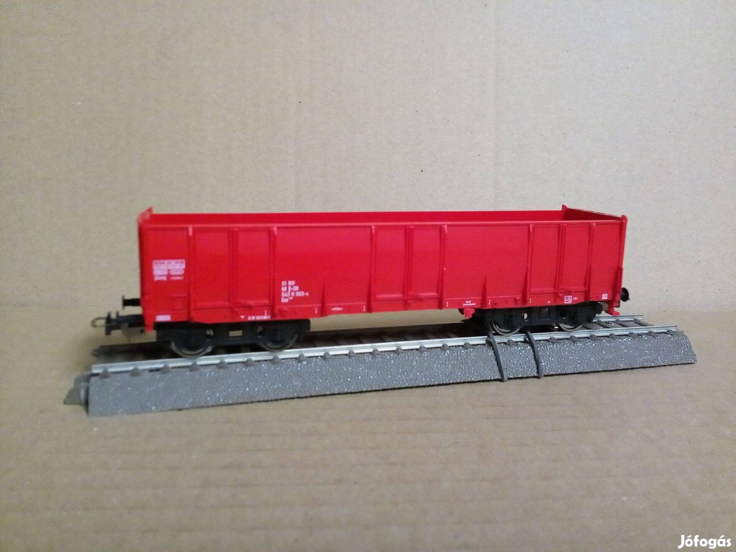 Piko DB Eas nyitott négytengelyes kocsi H0