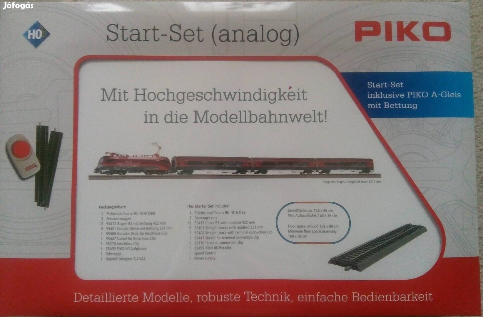 Piko ÖBB Railjet start-set +ajándék