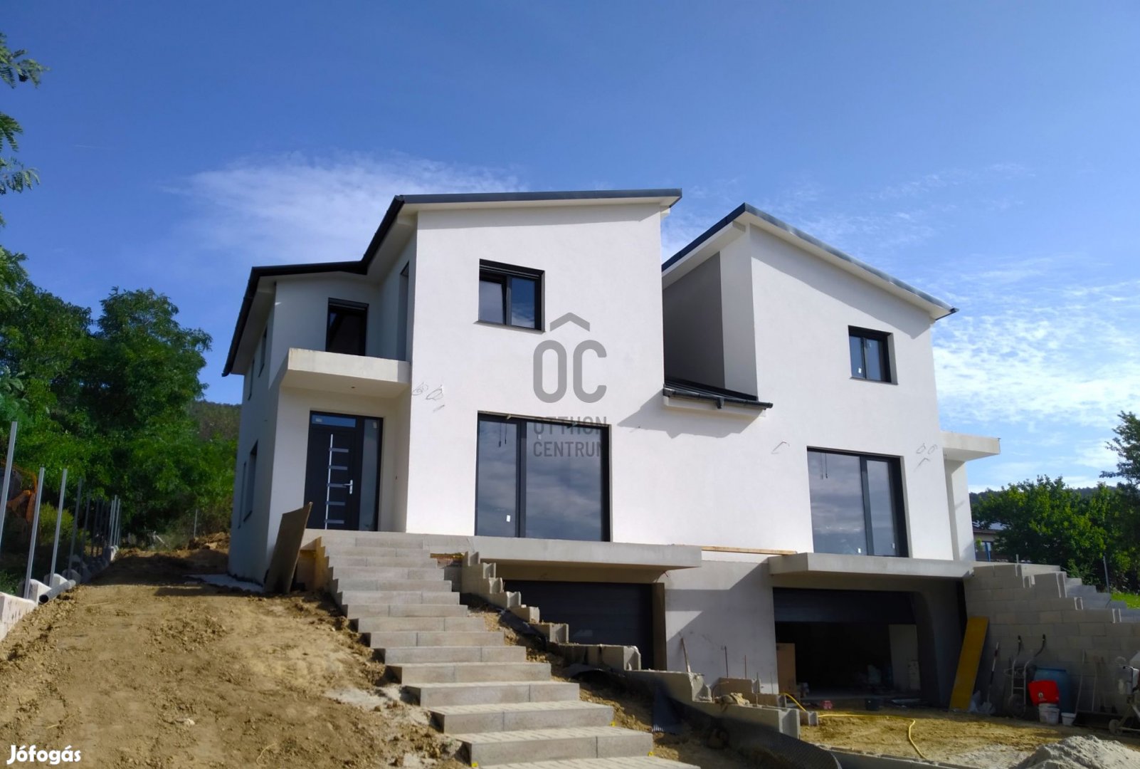 Pilisborosjenői eladó új építésű tégla ikerház