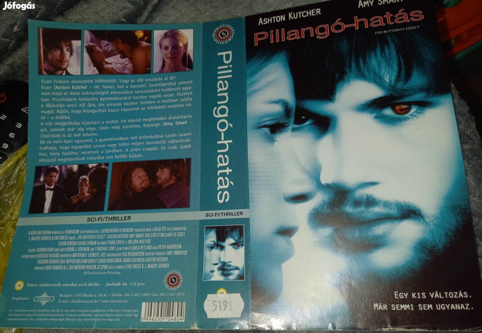 Pillangó- hatás - sci- fi vhs - Asthon Kutcher