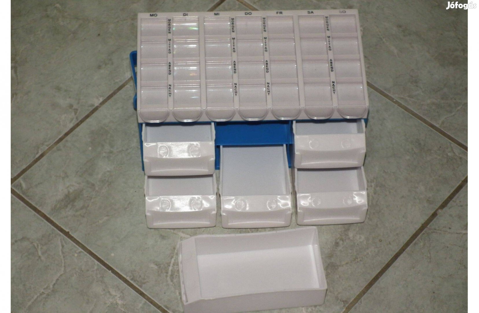 Pillbase Basic nagy méretű új gyógyszer adagoló és