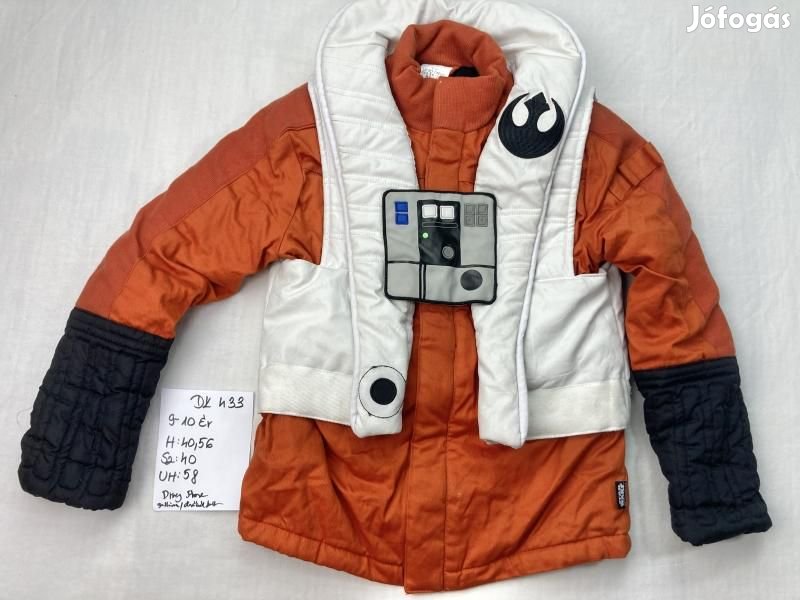 Pilóta jelmez, Pilóta kabát, Star Wars jelmez DK433