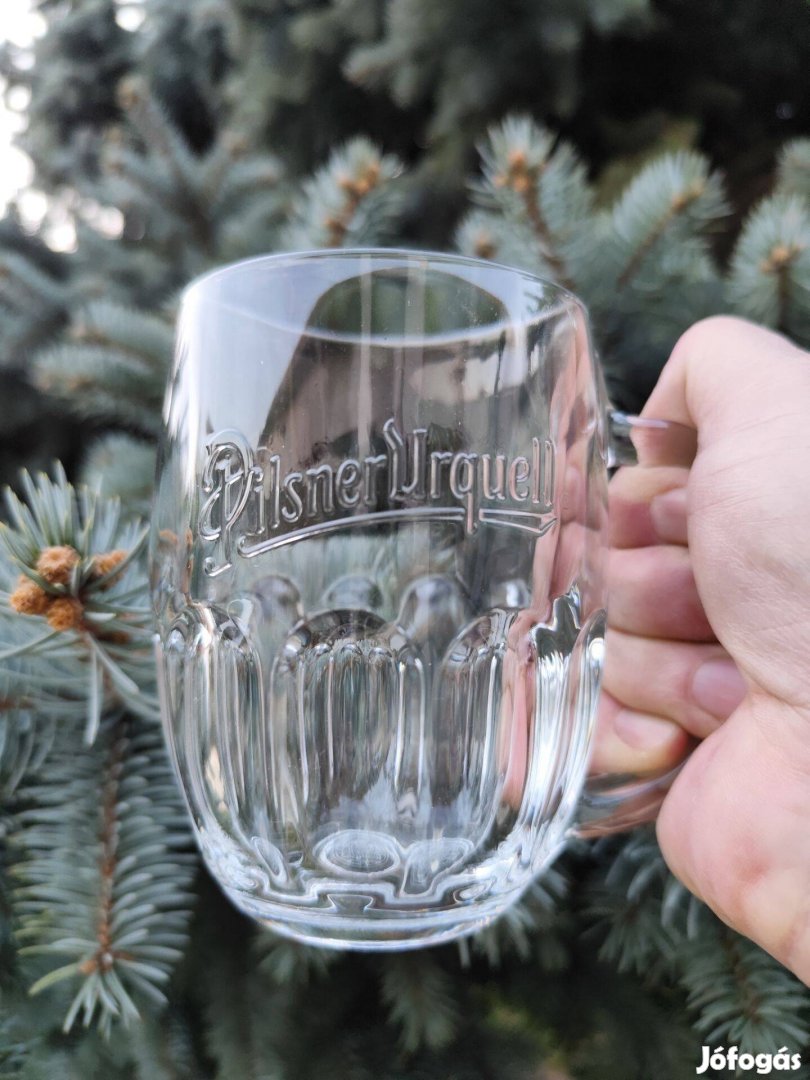 Pilsner Urquell 6+6 db sörös korsó | 0,3 l