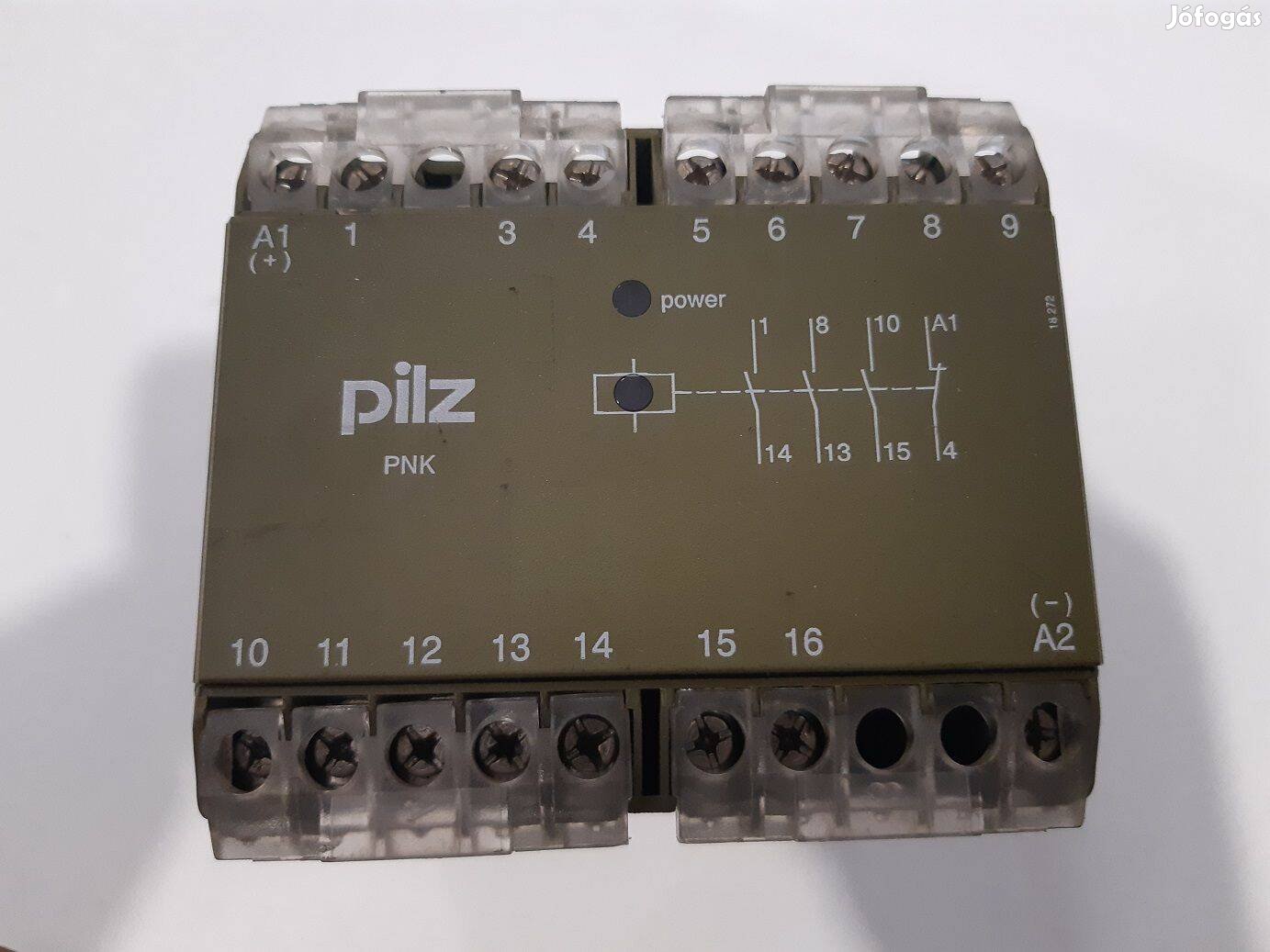 Pilz Pnk biztonsági relé /30