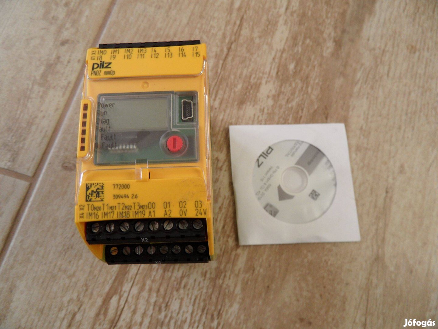 Pilz programozható biztonsági relé