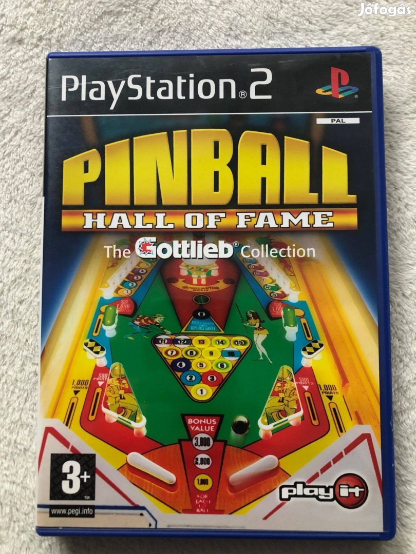 Pinball Hall of Fame Ps2 Playstation 2 játék