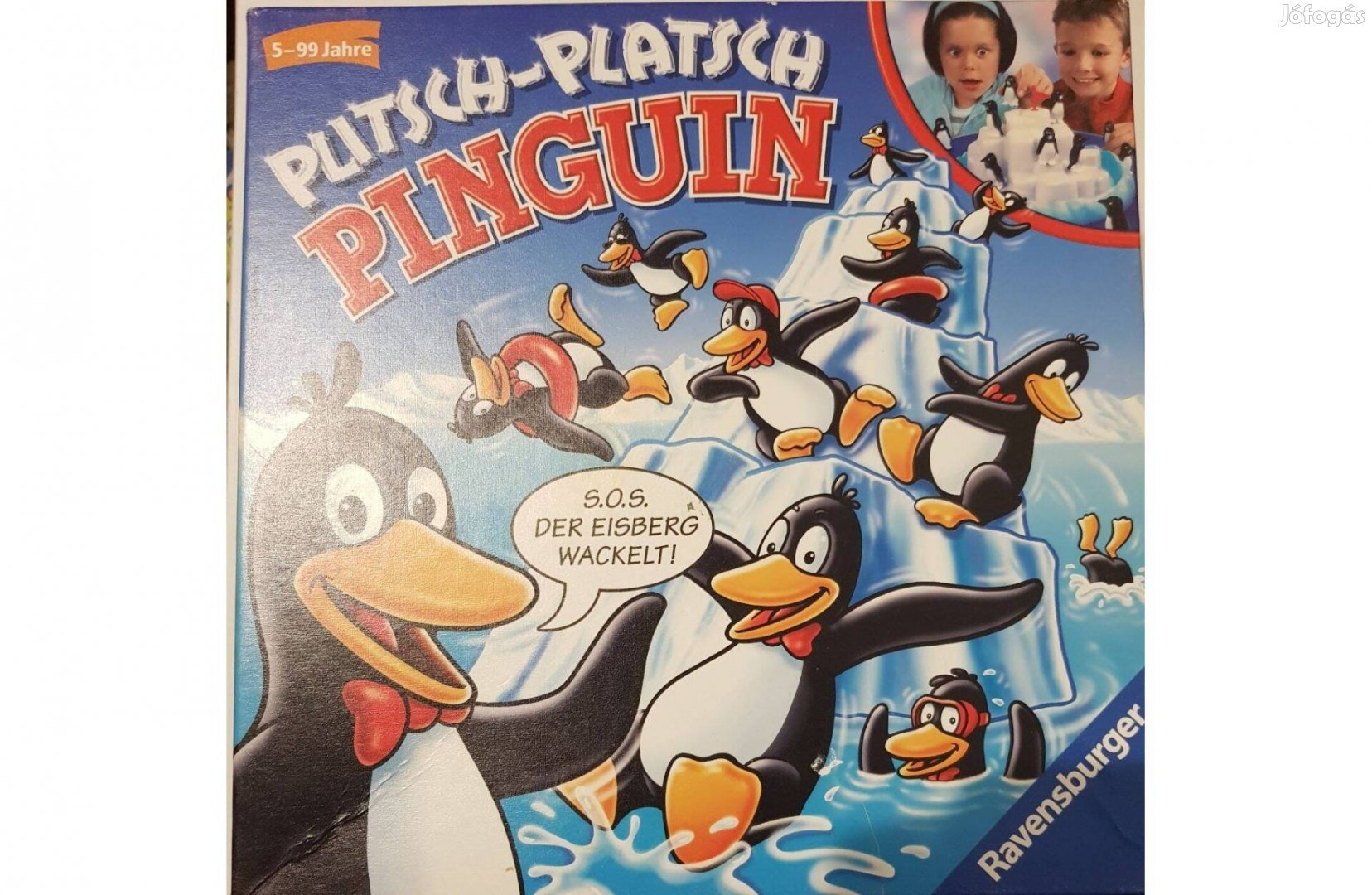 Pinguin Pliccs Placcs pingvinek - Ravensburger, ügyességi társas +5