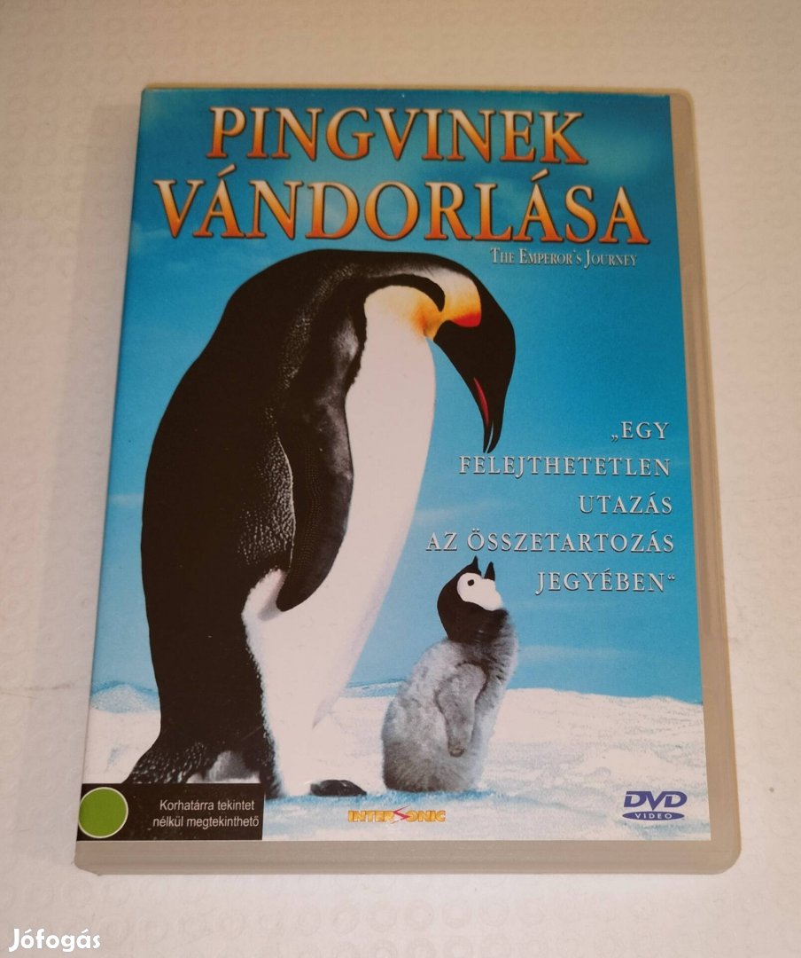 Pingvinek vándorlása dvd