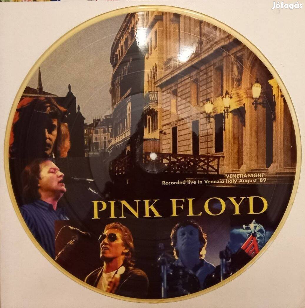 Pink Floyd Bakelit 12" képlemez maxi LP