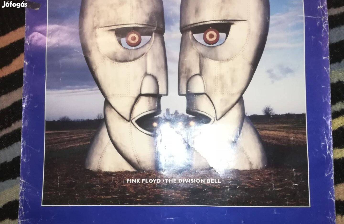 Pink Floyd The Divison Bell új album bemutató EMI plakátja