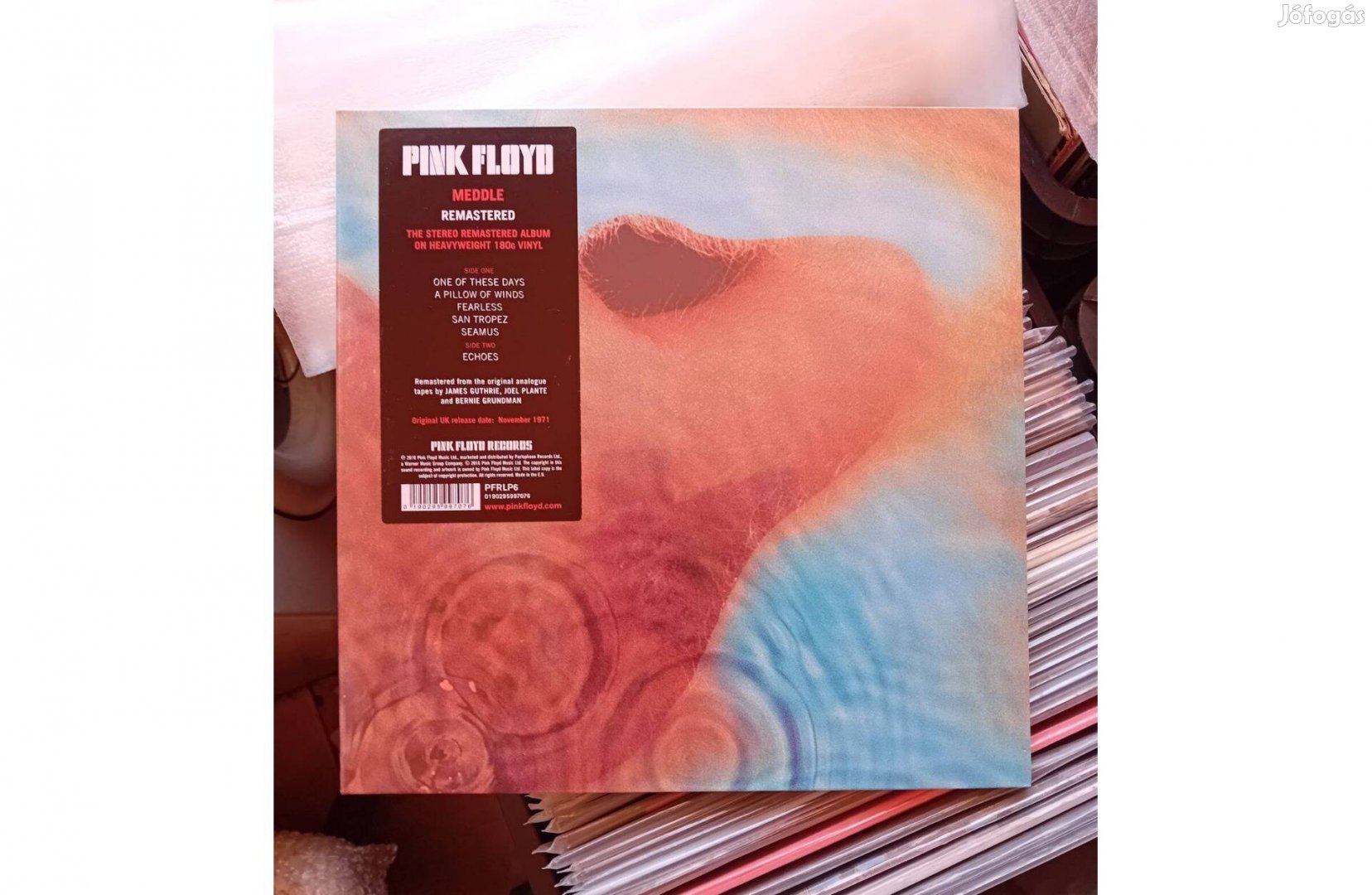 Pink Floyd - Meddle Bakelit Lemez LP Bontatlan