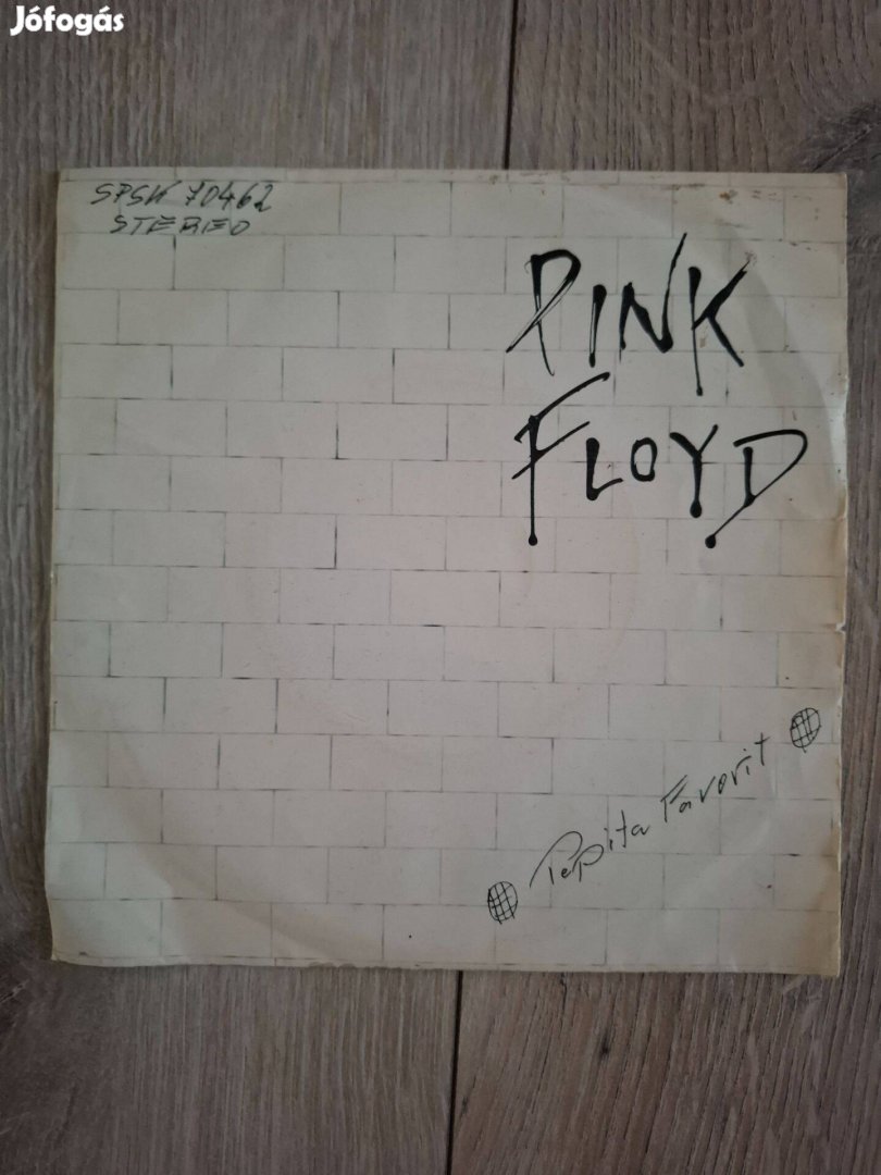 Pink Floyd bakelit kis lemez