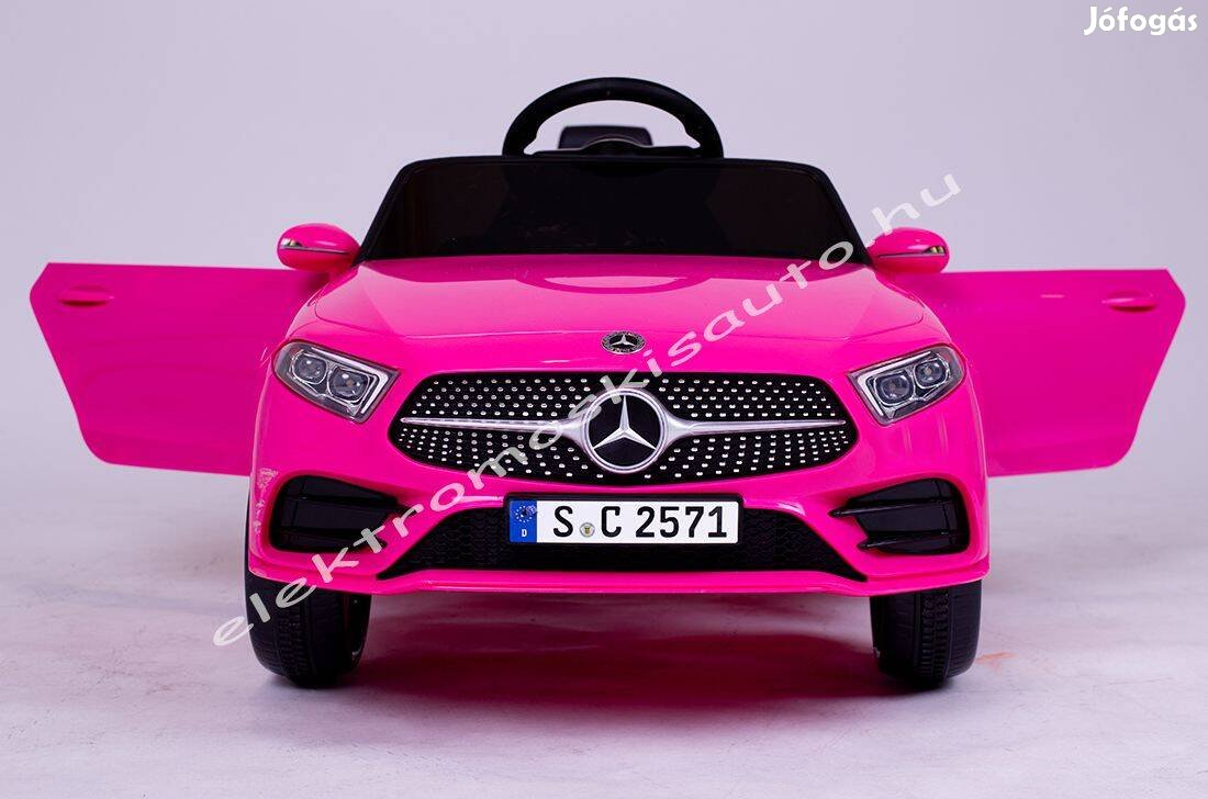 Pink Mercedes CLS350 Coupe 12V egyszemélyes eredeti elektromos kisautó