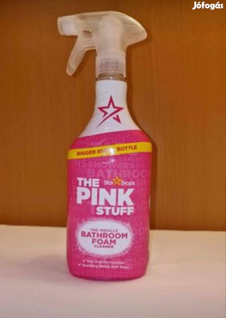 Pink Stuff fürdőszobai tisztító spray