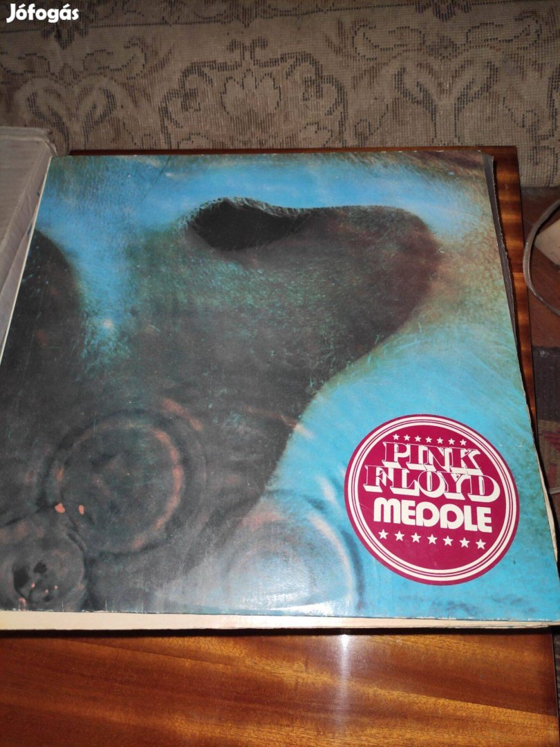 Pink floyd meddle bakelit lemez