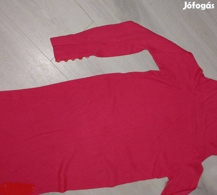 Pink hosszított garbó XL-xxl Új