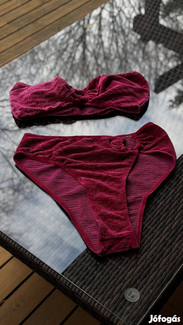 Pink kétrészes fürdőruha 