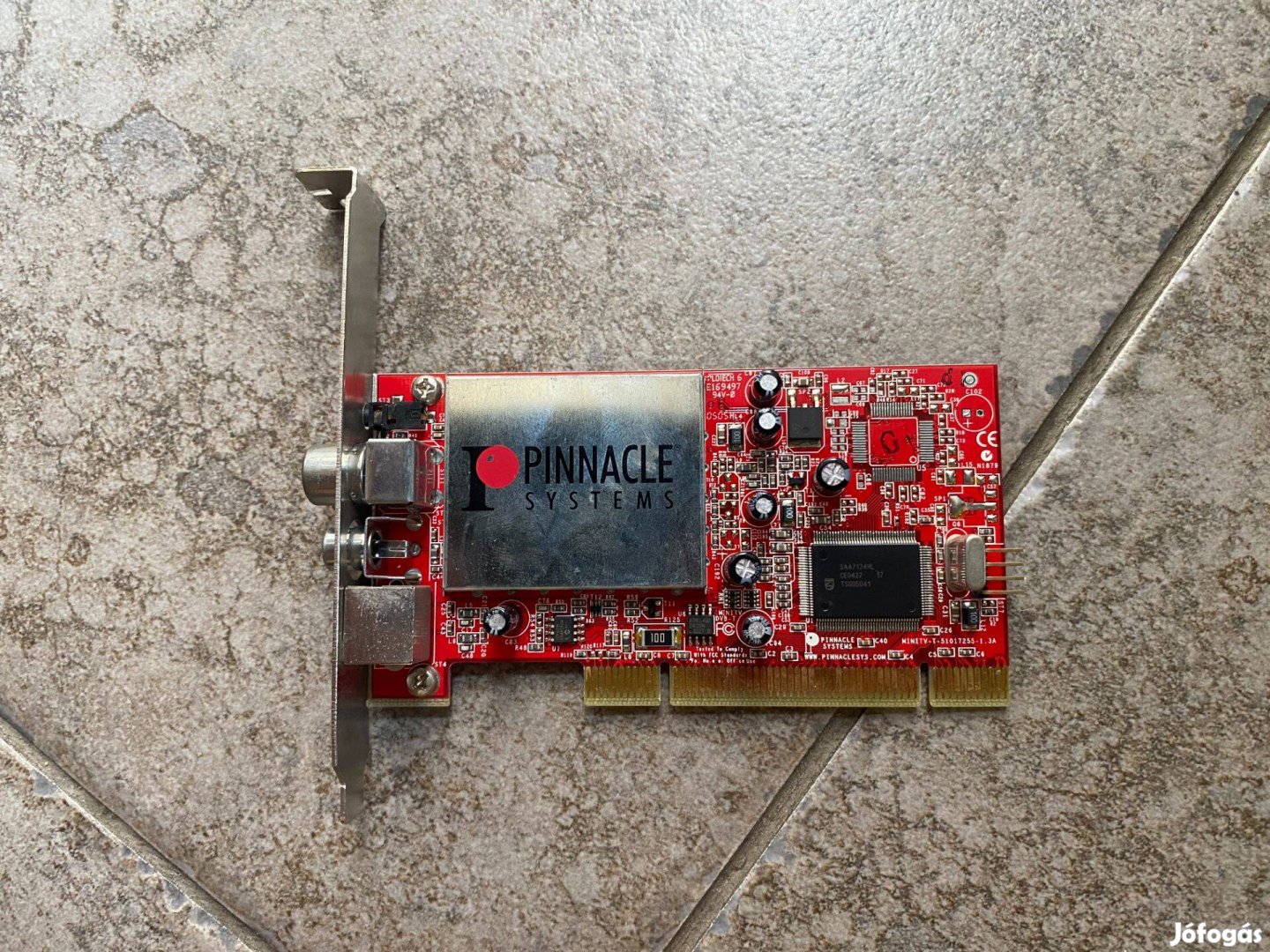 Pinnacle tv tuner pci csatolóval eladó