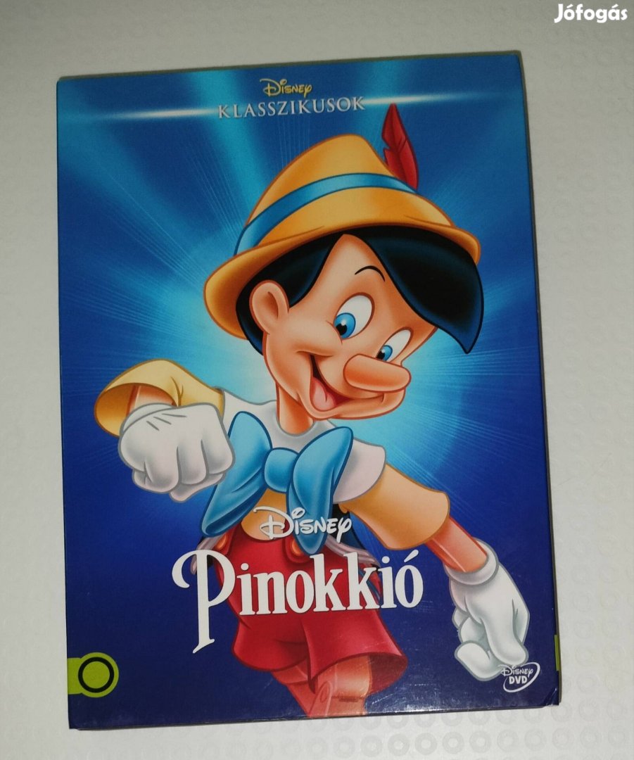 Pinokkió Disney klasszikusok dvd