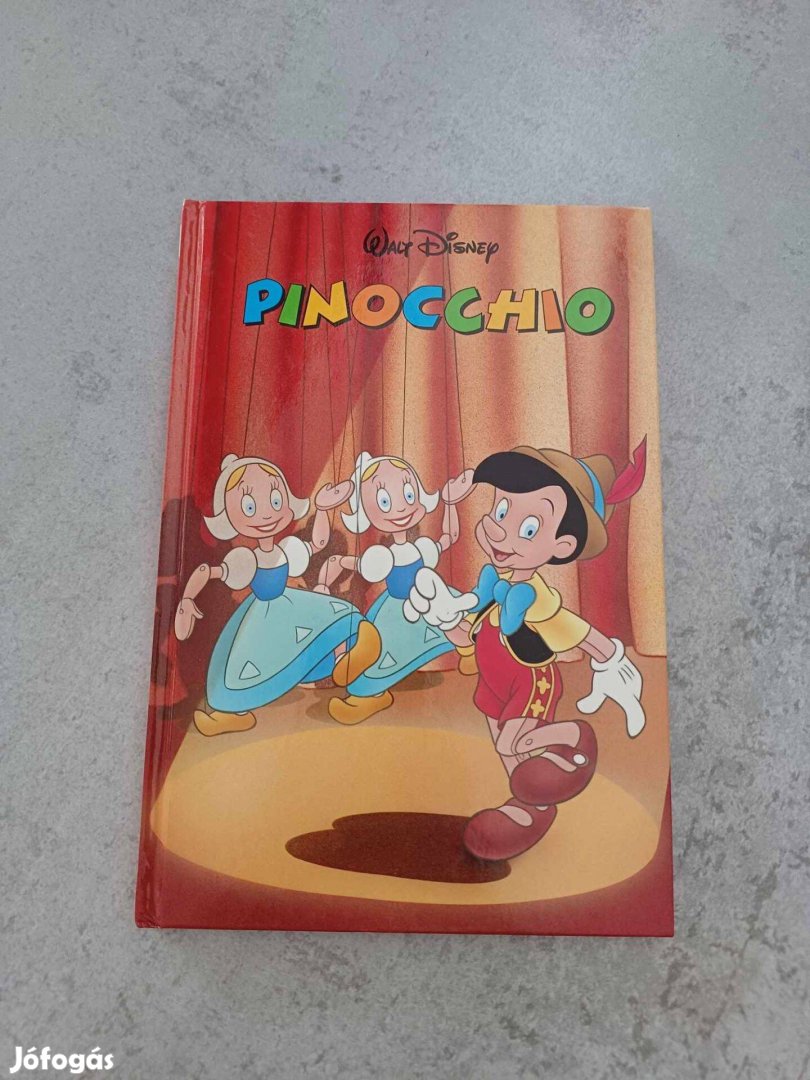 Pinokkió Disney könyv