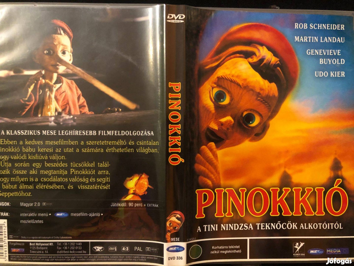 Pinokkió (karcmentes, Rob Schneider) DVD