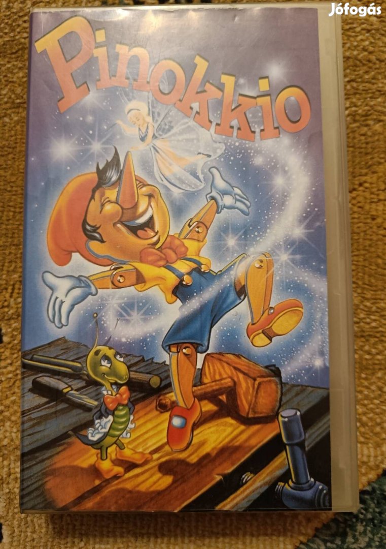 Pinokkio című film VHS en