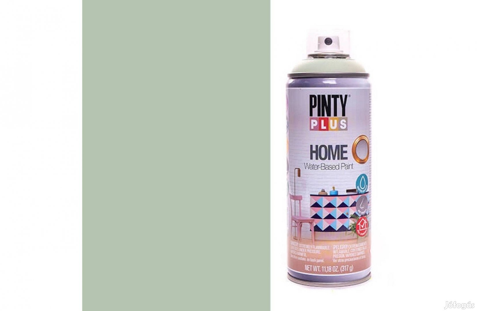 Pinty Plus festékspray / aeroszolos festék (Szín: 415 Vintage green)