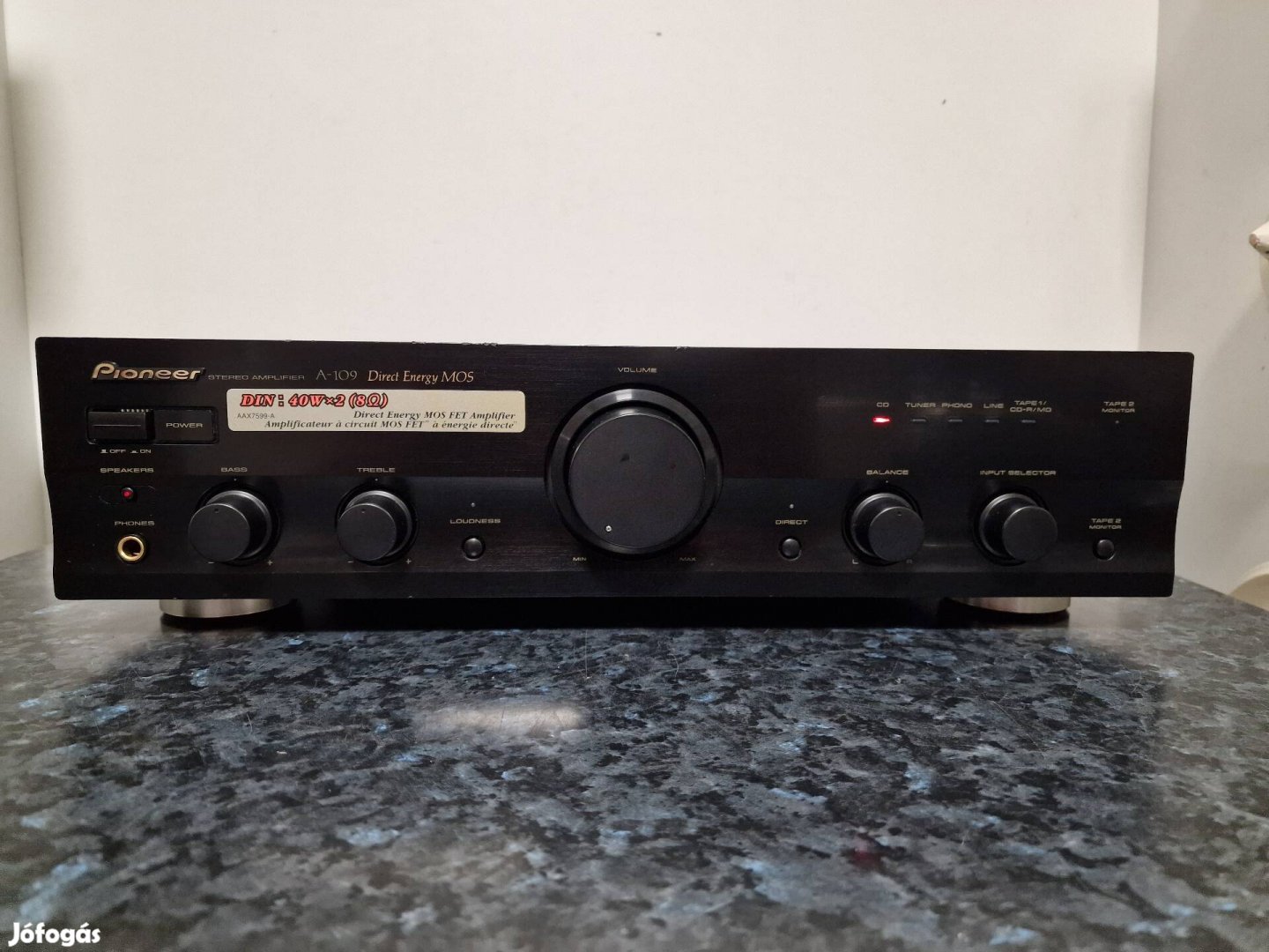 Pioneer A-109 stereo erősítő 