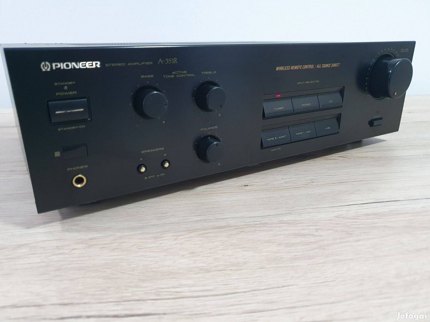 Pioneer A-351R sztereó hifi erősítő