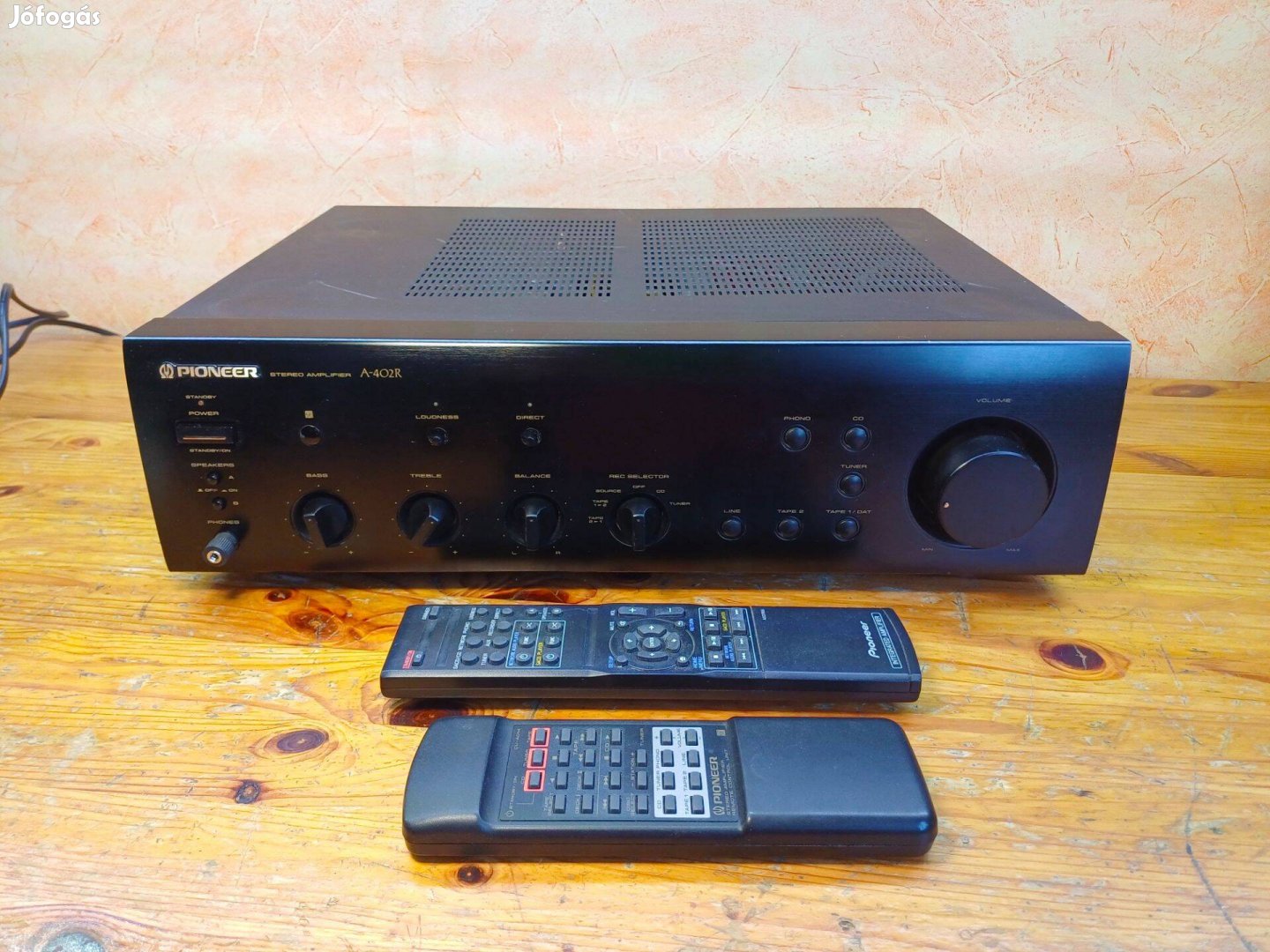 Pioneer A-402R hifi stereo erősítő 1993-ból