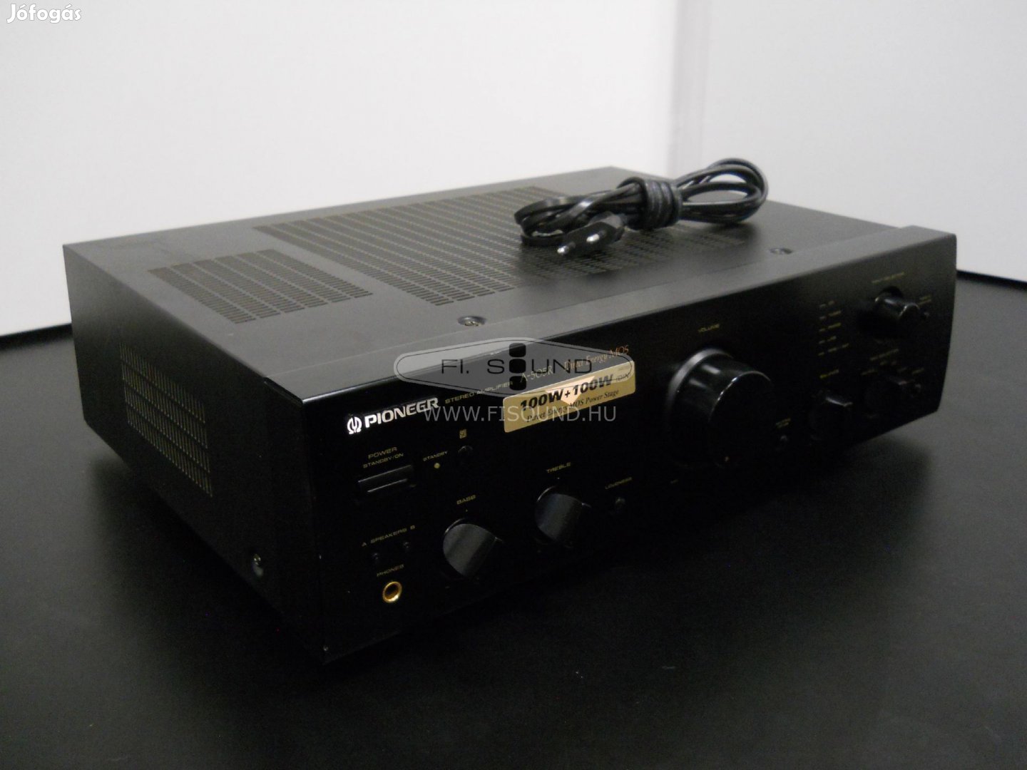 Pioneer A-505R , 2x100W,4-16 ohm,4 hangfalas sztereo erősítő
