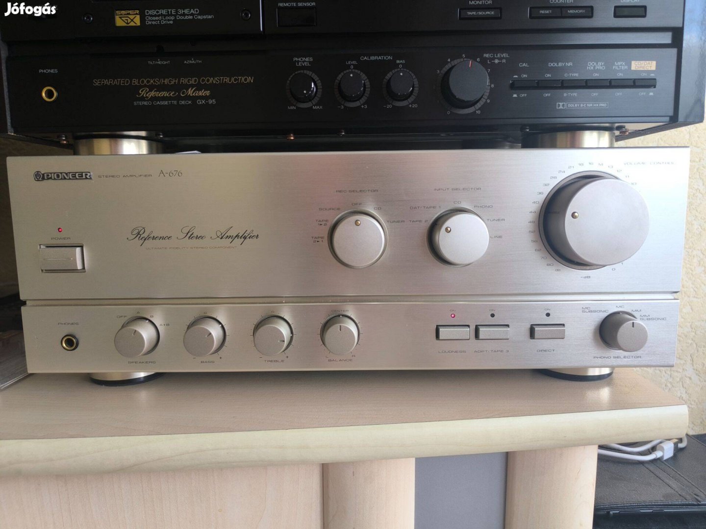 Pioneer A-676 erősítő