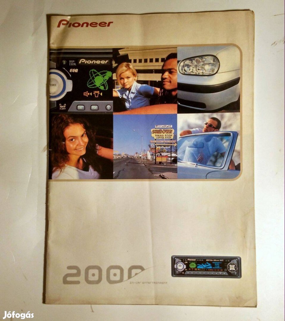 Pioneer Autóhifi Katalógus (2000) Magyar nyelvű (7kép+tartalom)