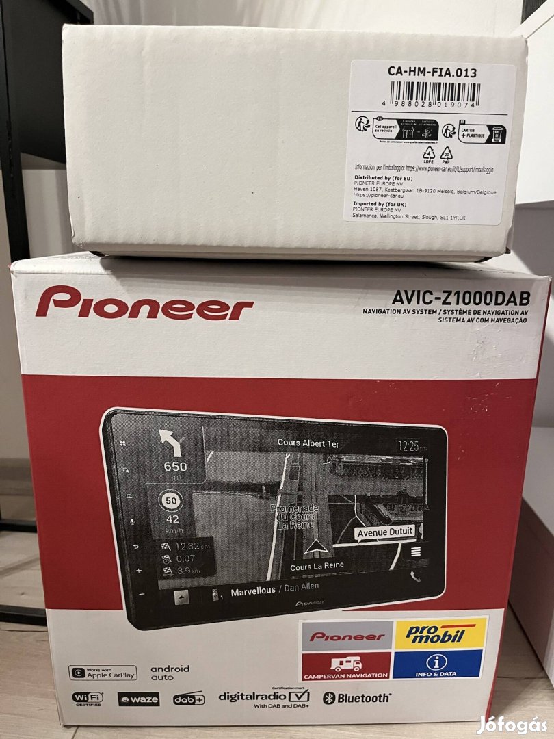 Pioneer Avic-Z1000DAB Android/Apple Carplay fejegység